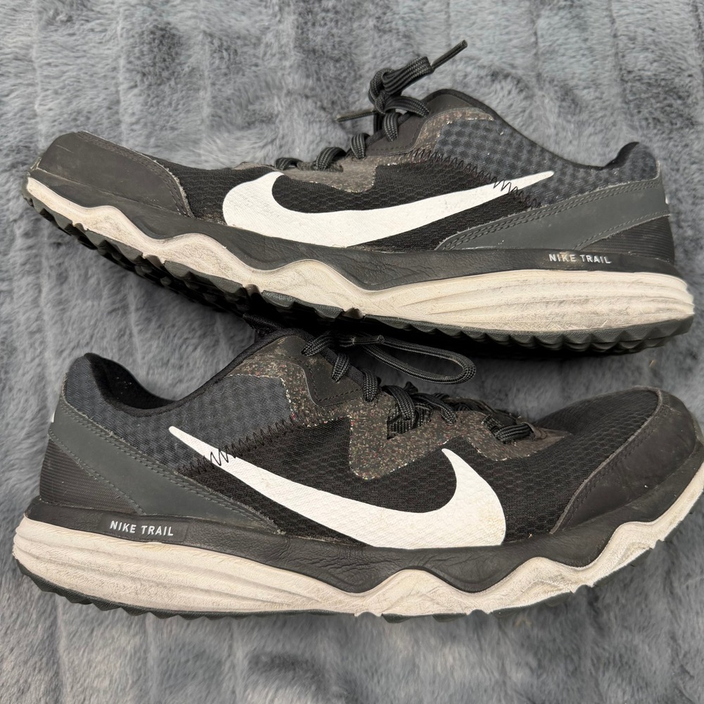 Nike Juniper Trail Mens Running Shoes Black White CW3808-001 Size 11.5